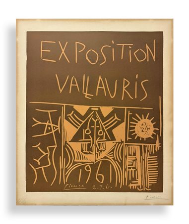 PICASSO PABLO (1881 - 1973) - EXPOSITION VALLAURIS.