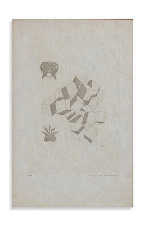 DUCHAMP MARCEL (1887 - 1968) - DA THE LARGE GLASS: THE KING AND THE QUEEN (II VOLUME).