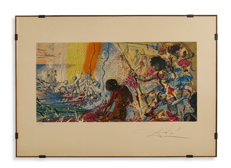 DALI' SALVADOR (1904 - 1989) - LA PECHE AU THON .