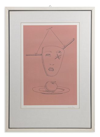 MAN RAY  (1890 - 1976) - DA LES SIX MASQUES VOYANTS.