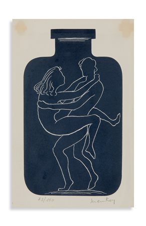 MAN RAY  (1890 - 1976) - BON SOIR, MAN RAY .