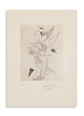 SEVERINI GINO (1883 - 1966) - COMPOSIZIONE.