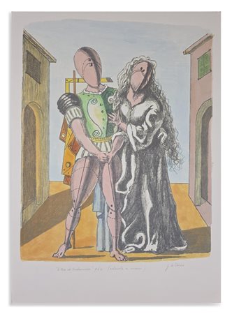 DE CHIRICO GIORGIO (1888 - 1978) - ETTORE E ANDROMACA II.