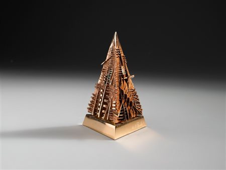 POMODORO ARNALDO (1926 - 2025) - PIRAMIDE PER GRUPPO EDITORIALE RUSCONI.