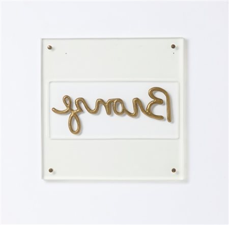 BRECHT GEORGE (1926 - 2008) - BRONZE.