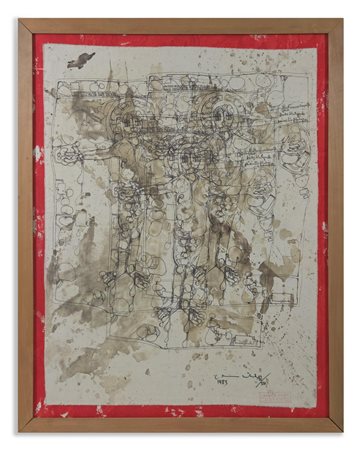 NITSCH HERMANN (1938 - 2022) - CHRISTUS DER WIDDERGOTT.