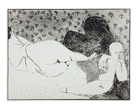 CLEMENTE FRANCESCO (n. 1952) - SENZA TITOLO .