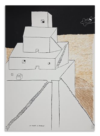 SOTTSASS ETTORE (1917 - 2007) - LA TORRE DI BABELE.