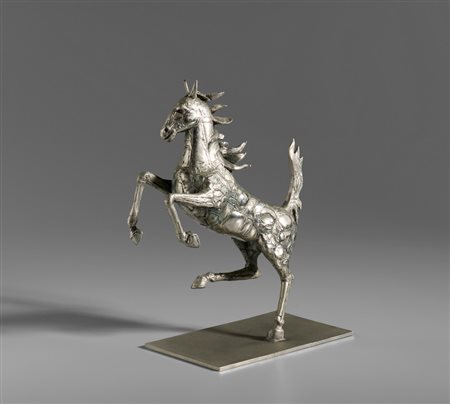 XHIXHA HELIDON (n. 1970) - CAVALLINO RAMPANTE.