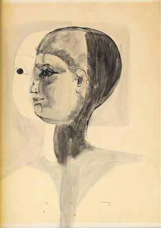 CASSINARI Bruno, Volto di ragazza