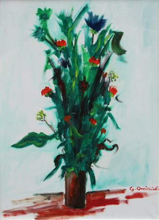 OMICCIOLI Giovanni, Foglie e fiori