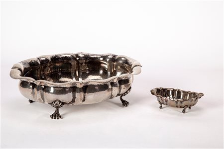 Centro tavola e zuccheriera, Italy, mid-20th century