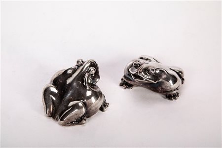 Coppia di sculturine, Italy, second half of the 20th century