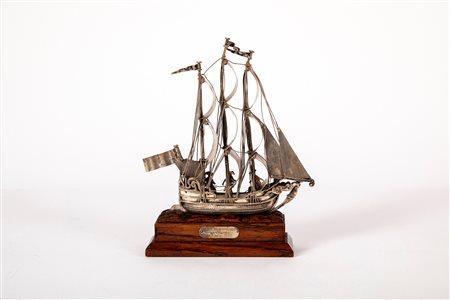 Modellino di galeone, HMS Shropshire, early 20th century