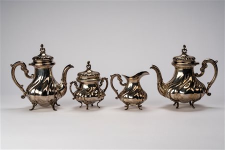 Servizio da tè e caffè, Vercelli, second half of the 20th century