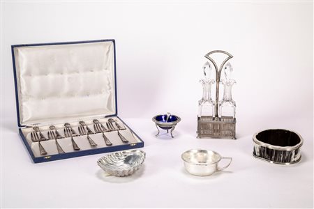 Lotto di accessori da tavola, Italy, second half of the 20th century