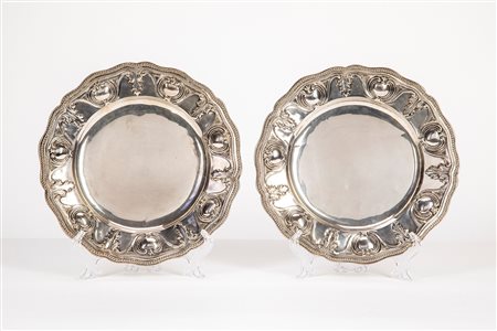 Coppia di piatti, Venice, first half of the 20th century