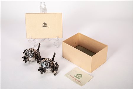 Federico Buccellati - Due melograni, Milan, 20th century