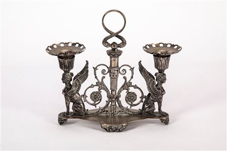 Candelabro da tavolo, Naples, first half of the 20th century