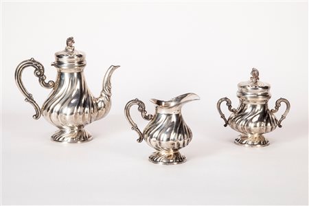 Servizio da tè, Italy, Vercelli, mid-20th century