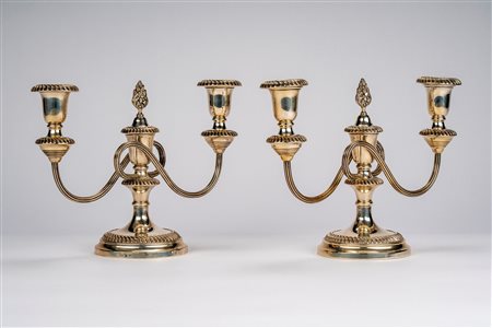 Pampaloni - Coppia di candelabri, Florence, second half of the 20th century