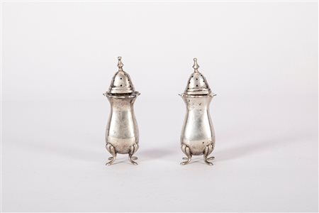 Coppia di saliere, Italy, first half of the 20th century