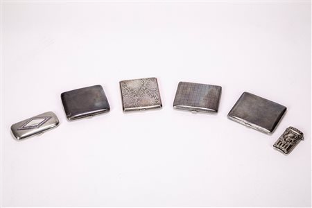 Raccolta di portasigarette, Europe at the beginning of the 20th century