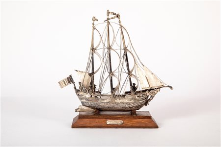 Modellino di galeone, HMS Shropshire, early 20th century