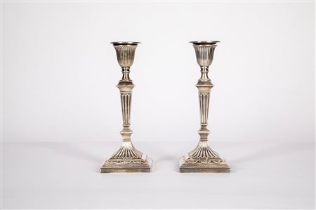 Coppia di candelieri, England, Sheffield 1889-90