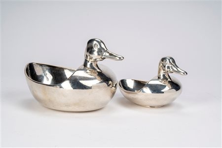 Coppia di contenitori, Italy, second half of the 20th century