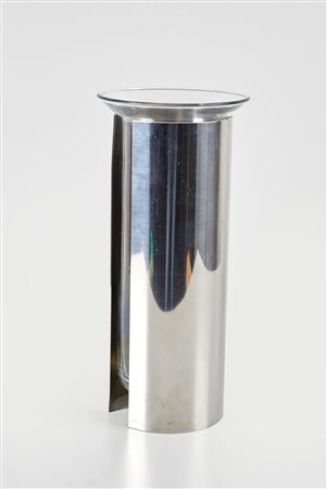 Enzo Mari (Cerano , 27/04/1932 - Milano, 19/10/2020) 
Vaso camicia 
 Cm 28,5x13,5ø