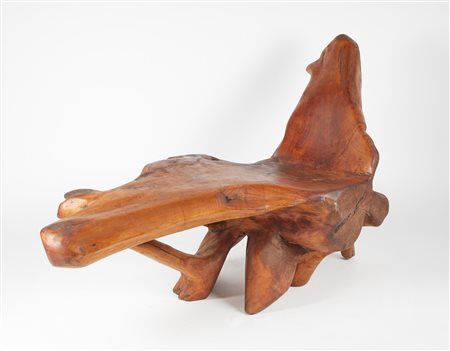 José Zanine Caldas (seguace di) (Belmonte, Brasile, 1919 - Vitória, Brasile, 2001) 
Chaise longue  
 Cm 91x155x74