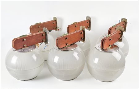  
Lotto di 6 applique 
 Cm 30x29x21