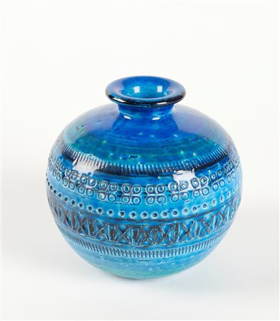 Aldo Londi (Montelupo Fiorentino, 1911 - Montelupo Fiorentino, 2003) 
Vaso e scultura in ceramica 
 Cm (vaso) 12,5x13ø; (scultura) 17x16x6