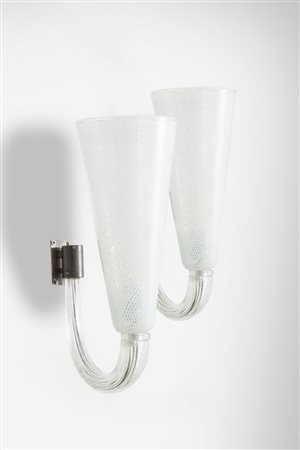 AURELIANO TOSO<BR>Coppia di appliques