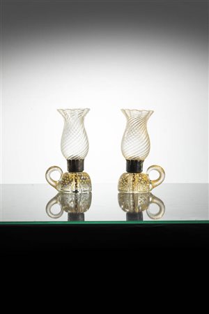 SEGUSO<BR>Coppia di portacandele