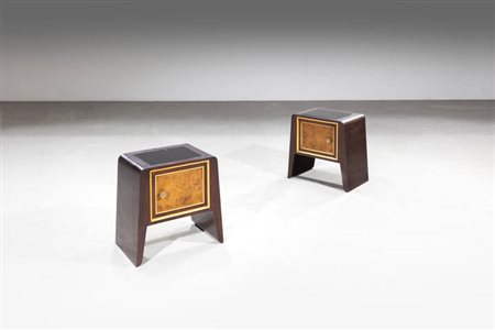 PAOLO BUFFA, nello stile di<BR>Coppia di comodini