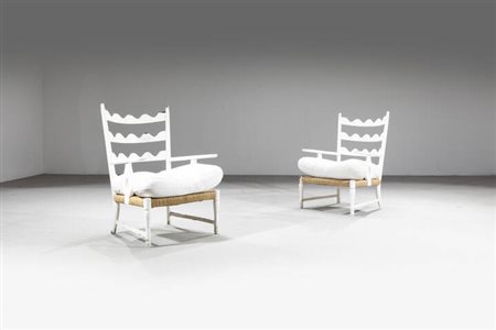 PAOLO BUFFA<BR>Coppia di poltrone