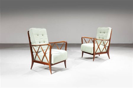 PAOLO BUFFA, nello stile di<BR>Coppia di poltrone