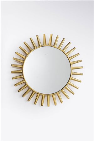 PIERO FORNASETTI<BR>Milano 1913 - 1988<BR>Specchio da parete a Raggiera