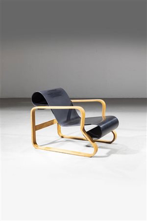 ALVAR AALTO<BR>Kuortane 1898 - Helsinki 1976<BR>Poltrona mod. 41 Paimo