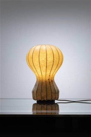 ACHILLE E PIER GIACOMO CASTIGLIONI<BR>Lampada da tavolo mod. Gatto