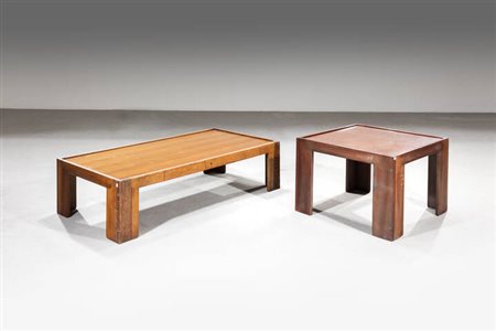 AFRA E TOBIA SCARPA<BR>Coppia di tavolini