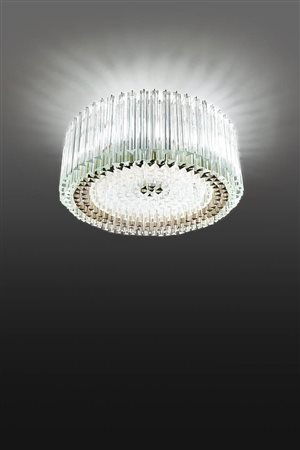 VENINI<BR>Lampadario mod. Trilobi