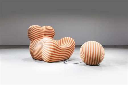 GAETANO PESCE<BR>La Spezia 1939 - 2024 New York (USA)<BR>Seduta mod. UP5 e seduta mod. UP6