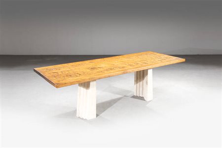 GIOVANNI BORGARELLO<BR>Cambiano 1950<BR>Tavolo da pranzo
