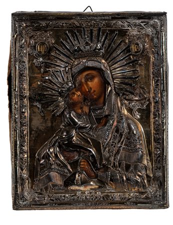 Madre della tenerezza, Russia, fine XIX- inizi XX secolo