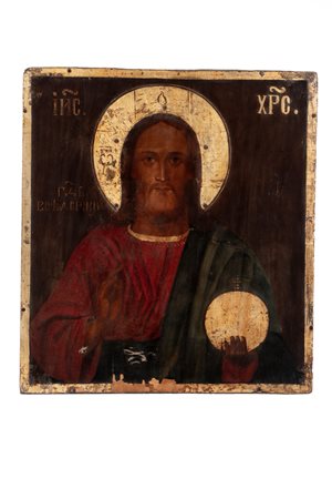 Cristo Pantocratore, Russia, secolo XIX