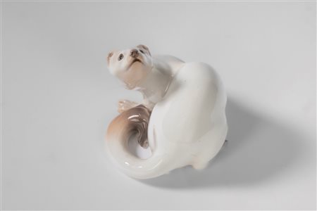 Furetto in porcellana. Bing & Grøndahl, secolo XX