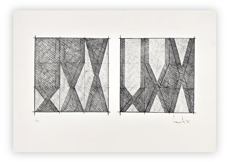 LORENZO PIEMONTI (1935-2015) - Senza Titolo, 1981